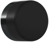 HEWI Wandtürpuffer 610 tiefschwarz, Ø 35 mm, 24 mm lang, diebstahlgeschützt