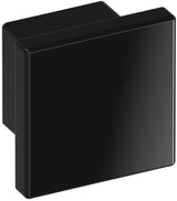 HEWI Möbelknopf 547.32.3 – Tiefschwarzer Polyamid-Knopf, Ø 32 mm, 30 mm Ausladung