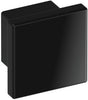 HEWI Möbelknopf 547.32.3 – Tiefschwarzer Polyamid-Knopf, Ø 32 mm, 30 mm Ausladung