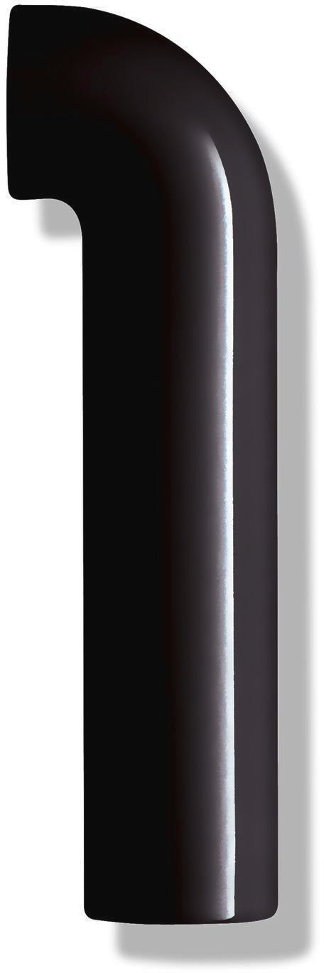 HEWI Hausnummer Ziffer 0 Spezial-Polyamid 99 reinweiß 165 mm Ø 33 mm