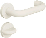 HEWI Rosettengarnitur 111PBR02.230 U-Form Polyamid tiefschwarz matt DIN L/R