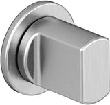 HEWI Schlüsselrosetten-Paar 306XAM aus Edelstahl matt, oval, selbstklebend, PZ