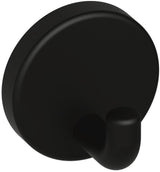 HEWI Einzelhaken 801.90.010 – Wandhaken in Rubinrot, Ø 40 mm, Polyamid