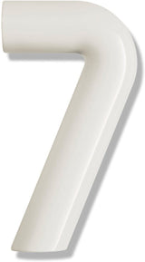 HEWI Hausnummer Ziffer 0 Spezial-Polyamid 99 reinweiß 165 mm Ø 33 mm