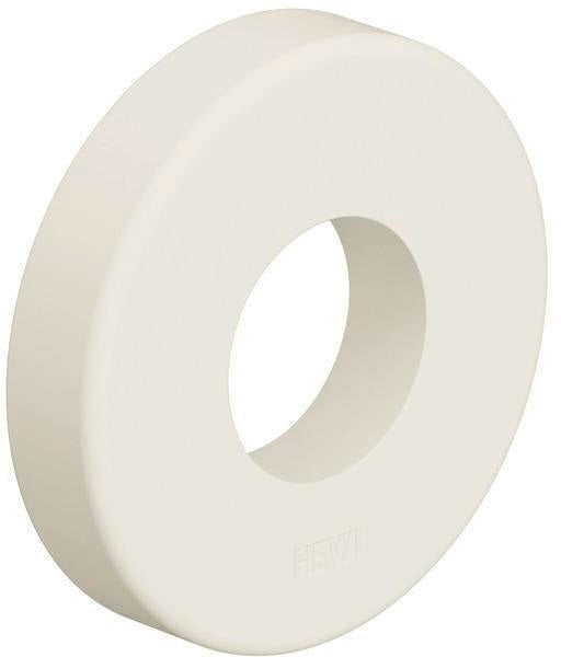 HEWI Drückerrosetten-Paar 305.23PBR 90 – Tiefschwarz matt, 55 mm, R-Technik