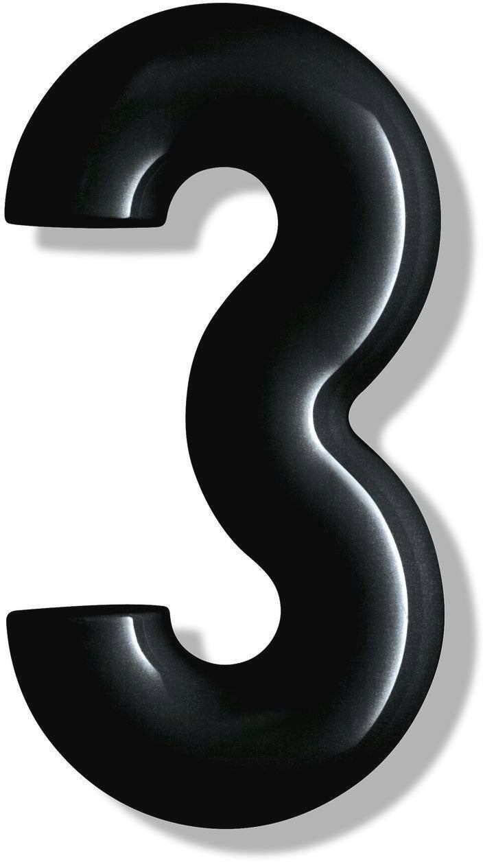 HEWI Hausnummer Ziffer 0 Spezial-Polyamid 99 reinweiß 165 mm Ø 33 mm