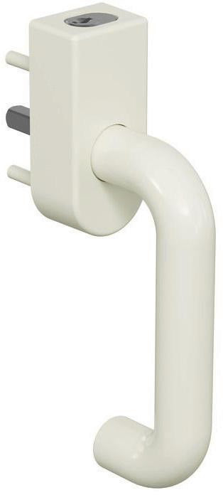 HEWI Fenstergriff 111FG.1 30mm abschließbar reinweiß RAL-RG 607/9
