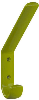 HEWI Garderobenhaken 477.90.070 mit abgewinkeltem Huthaken, rubinrot, 163 mm hoch