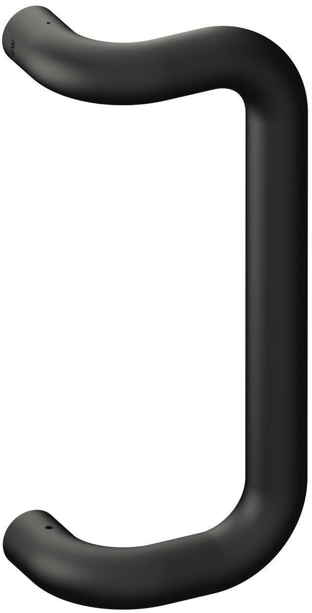 HEWI Stoßgriff 550.33BGKLT System 111 – Polyamid tiefschwarz matt, 300 mm Achsmaß