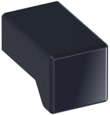 HEWI Möbelknopf 547.15 tiefschwarz – Polyamid, Ø 15 mm, 25 mm Ausladung