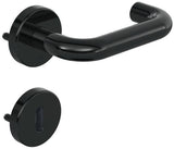 HEWI Rosettengarnitur 111R02.130 U-Form, DIN L/R, R-Technik, rubinrot, Kunststoff
