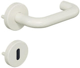 HEWI Rosettengarnitur 111R02.130 U-Form, DIN L/R, R-Technik, rubinrot, Kunststoff