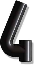 Ziffer 4 / 90 tiefschwarz / 702.165.4