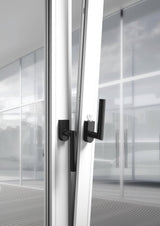 HEWI Fenstergriff 162XAFG.2 30mm – Edelstahl matt, abschließbar, für Kippen vor Drehen