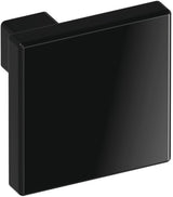HEWI Möbelknopf 547.32.2 – Tiefschwarzer Kunststoffknopf, 32 mm, 30 mm Ausladung