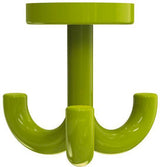 HEWI Dreifachhaken 477.90.050 – Drehbarer Mantelhaken, Polyamid, Stahlblau, Ø 50 mm