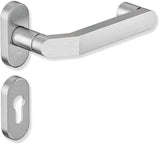 HEWI Rosettengarnitur 270XAH01.130 Edelstahl PZ DIN L/R für Zimmertüren