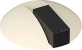 HEWI Bodentürpuffer 625 90 Ø 85 mm tiefschwarz – gefedert, diebstahlgeschützt, Dübelmontage