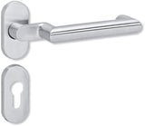 HEWI Rosettengarnitur 162XAH01.640 Edelstahl DIN L/R H-Technik