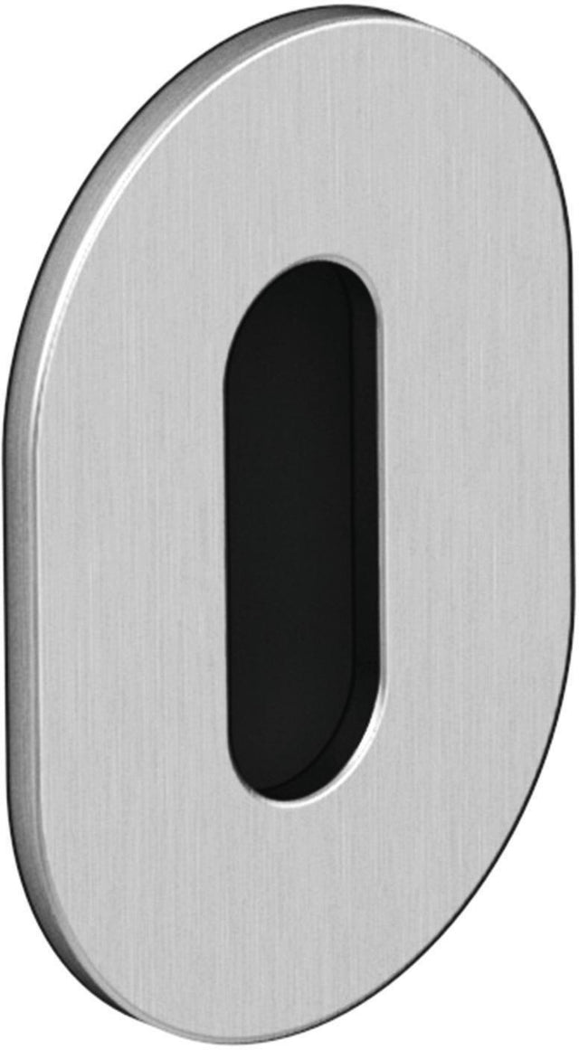 HEWI Schlüsselrosetten-Paar 306XAM aus Edelstahl matt, oval, selbstklebend, PZ