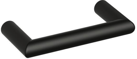 HEWI Möbelgriff 562.10B64 PA 90 tiefschwarz matt, 64 mm Befestigungsabstand, Ø 10 mm