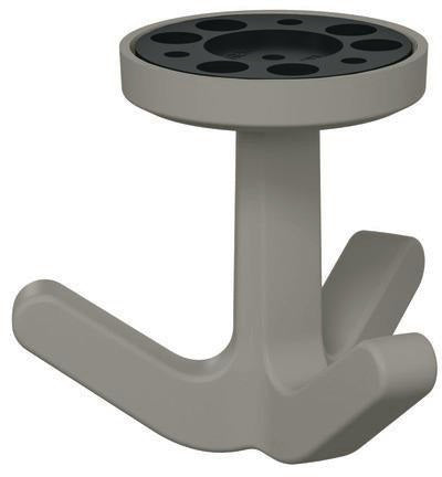 HEWI Dreifachhaken Serie 477 matt elastisch senfgelb H 69 mm – Kunststoff TPU