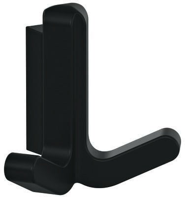HEWI Doppelhaken Serie 477 – Elastischer Mantelhaken in Senfgelb, H 69 mm