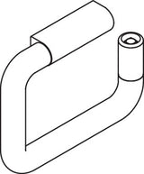 HEWI WC-Papierhalter Serie 477 mit Diebstahlschutz in Senfgelb