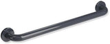 HEWI Haltegriff Serie 801, 600 mm, senfgelb – mit Metallkern und verdeckter Wandbefestigung