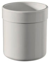 HEWI Polyamidbecher Serie 801 senfgelb – runder Zahnputzbecher, 80 mm, freistehend