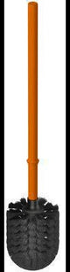 HEWI WC-Bürste Serie 477 senfgelb – Auswechselbarer Bürstenkopf, 460 mm