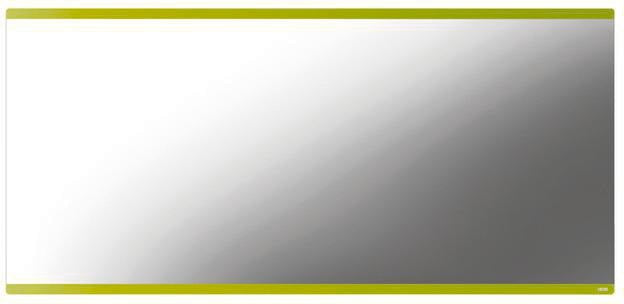 HEWI Kids Spiegel 450 x 400 mm Apfelgrün – Rechteckiger Wandspiegel mit ESG-Sicherheitsglas
