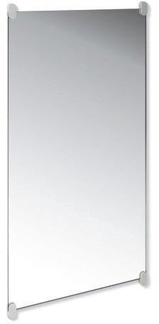 HEWI Wandspiegel Serie 801 senfgelb – 600 x 1200 mm Kristallglas mit Spiegelhaltern