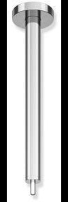 HEWI Deckenabhängung System 900, 300 mm, verchromt, Edelstahl, kürzbar