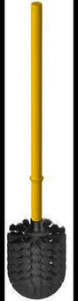 HEWI WC-Bürste Serie 477 senfgelb – Auswechselbarer Bürstenkopf, 460 mm