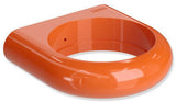 HEWI Halter Serie 801 senfgelb – Runder Zahnputzbecherhalter für Wandmontage