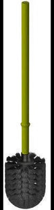 HEWI WC-Bürste Serie 477 senfgelb – Auswechselbarer Bürstenkopf, 460 mm