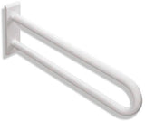 HEWI Wandstützgriff Serie 801, 700 mm, senfgelb – Belastbar bis 100 kg, verdeckte Wandmontage