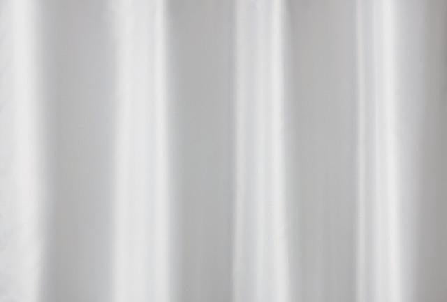 HEWI Duschvorhang uni weiß, 1400 x 2000 mm, Trevira CS, mit 10 Edelstahlösen