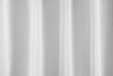 HEWI Duschvorhang uni weiß, 1400 x 2000 mm, Trevira CS, mit 10 Edelstahlösen