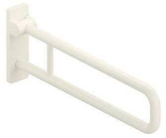HEWI Stützklappgriff Serie 801 Senfgelb 700 mm – Klappbarer Wandgriff bis 100 kg