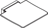 HEWI Klappsitz 450 – Wandklappsitz mit Edelstahlkonsole, anthrazitgrau, 450 mm breit