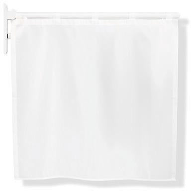 HEWI Duschspritzschutz Serie 801 mit Duschvorhang Senfgelb – Spritz- und Sichtschutz