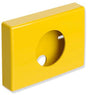 HEWI Hygienebeutelspender Serie 477, senfgelb, 143 mm breit, Wandmontage, Polyamid