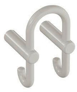 HEWI Garderobendoppelhaken Serie 801 – Senfgelb, Haken nach hinten, 90 mm