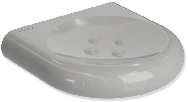 HEWI Seifenablage Serie 477, groß, mit Noppen, senfgelb, 120 mm, diebstahlgeschützt