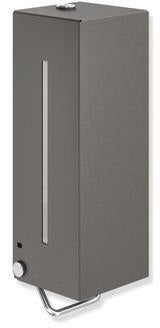 HEWI Seifenspender System 900 manuell 600 ml Edelstahl Schwarz tiefmatt DC