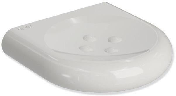 HEWI Seifenablage Serie 477, groß, mit Noppen, senfgelb, 120 mm, diebstahlgeschützt