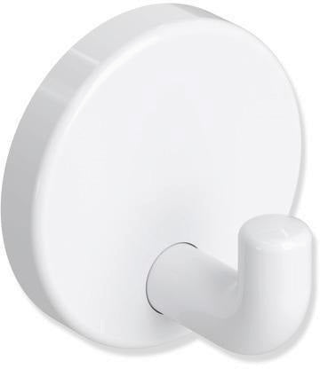 HEWI Wandhaken Serie 801, senfgelb, 40 mm Rosette, verdeckte Verschraubung