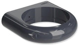 HEWI Halter Serie 801 senfgelb – Runder Zahnputzbecherhalter für Wandmontage